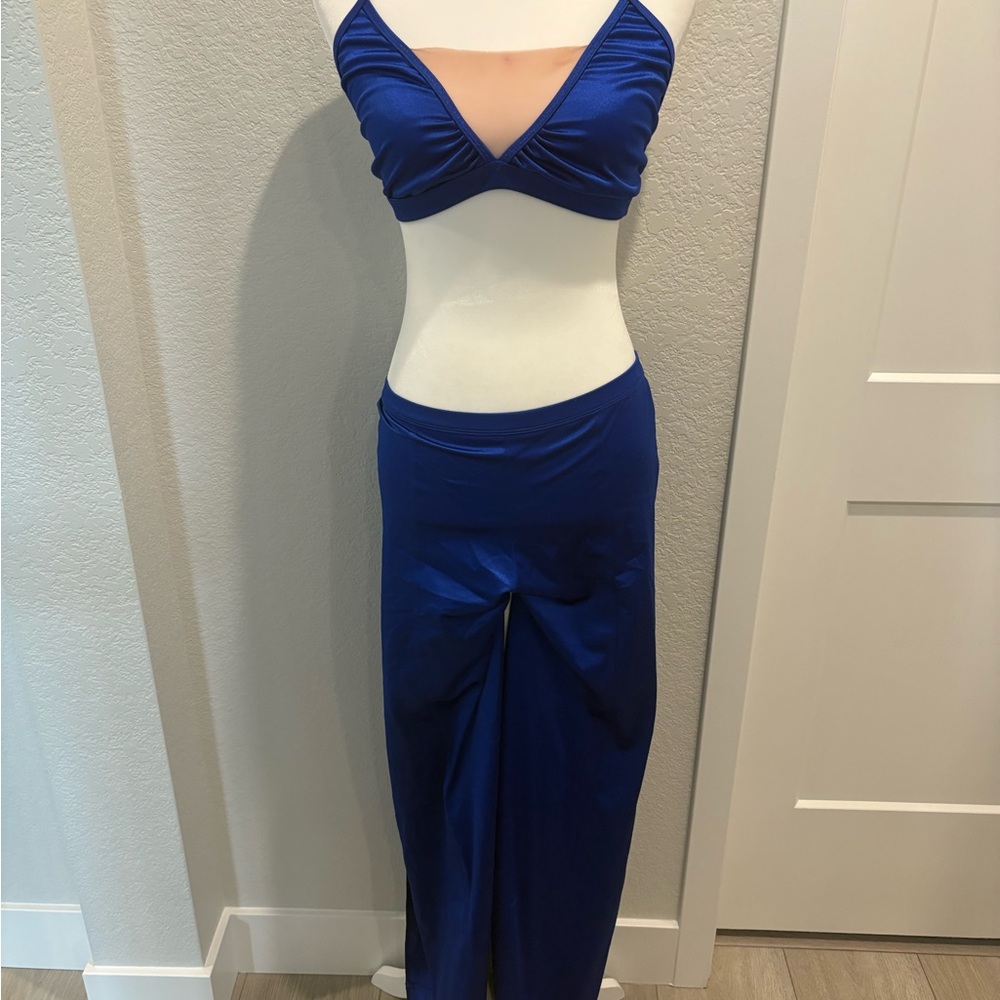 Beautiful two piece jazz dance costume